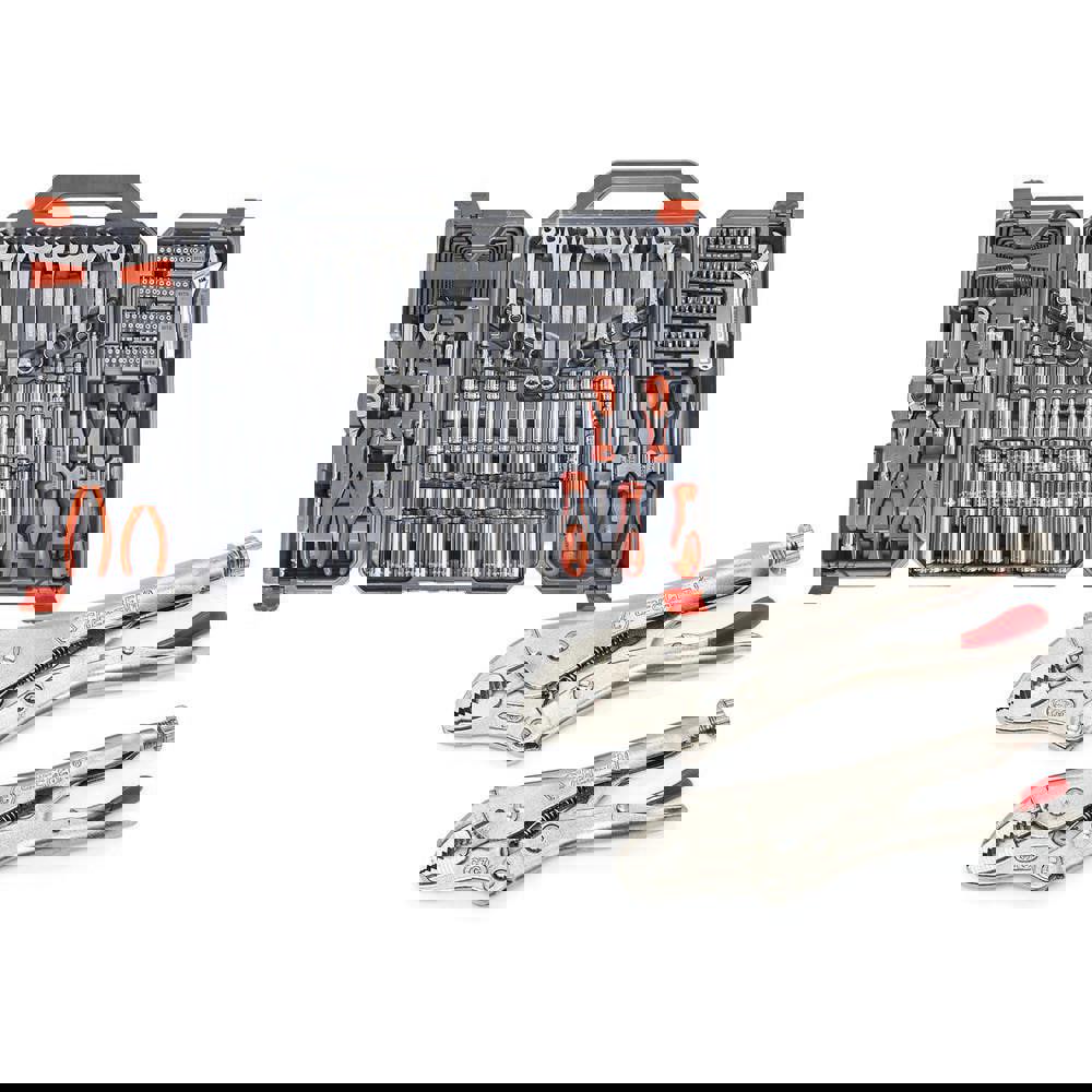 Combination Hand Tool Sets; Kit Style: Mechanic's ; Screwdriver Size Range: 1/4; 3/16